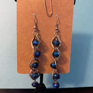 Blue earrings
